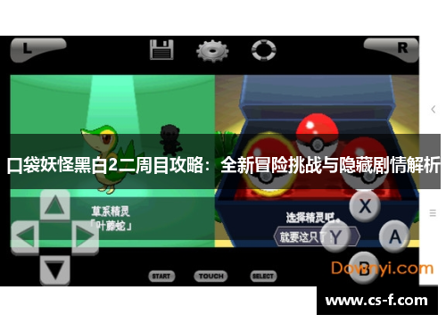 口袋妖怪黑白2二周目攻略：全新冒险挑战与隐藏剧情解析